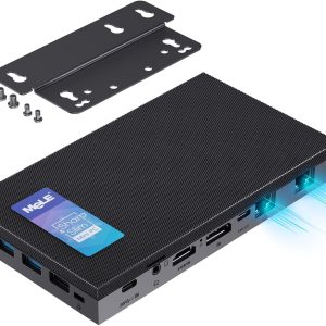 MeLE QUIETERDL-82Q Fanless Mini-PC, Celeron N100 up to 3.4Ghz, 8GB, 256GB SSD, LAN,WiF,BT,Win11Pro LSW-QUIETERDL-82Q
