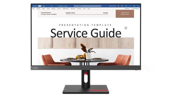 Lenovo ThinkVision S24i 23.8" FHD Monitor YY-63DEKAR3AU - Image 3