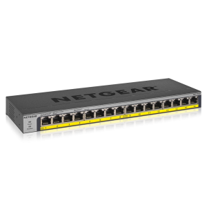 Netgear 16 PORT Gigabit POE+ 76W Switch YY-GS116LP-100AJS