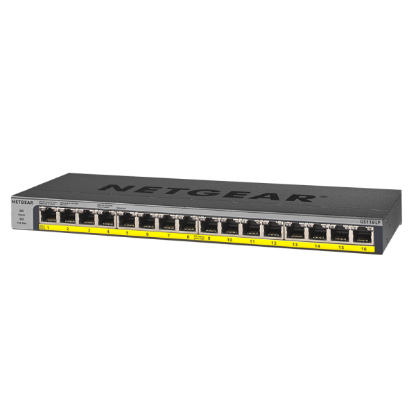 Netgear 16 PORT Gigabit POE+ 76W Switch YY-GS116LP-100AJS - Image 4