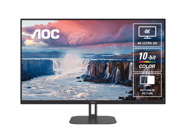 AOC 31.5"UHD 4K 60Hz VA TILT YY-U32V5N - Image 2