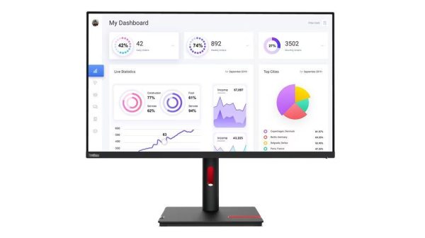 Lenovo ThinkVision T32p-30 31.5" 4K Monitor YY-63D2GAR1AU - Image 3
