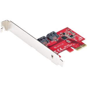 StarTech 2P6G-PCIE-SATA-CARD 2-Port PCI Express SATA Controller LSW-2P6G-PCIE-SATA-CARD