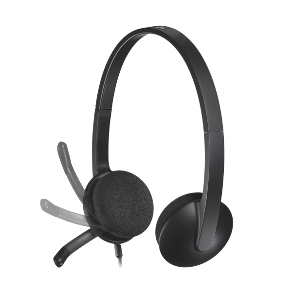 Logitech H340 USB PC Headset with Noise-Cancelling Mic YY-981-000477 - Image 3