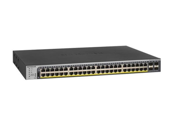 Netgear GS752TPP 48-Port Gigabit PoE+ Smart Managed Pro Switch with 4 SFP Ports YY-GS752TPP-300AUS